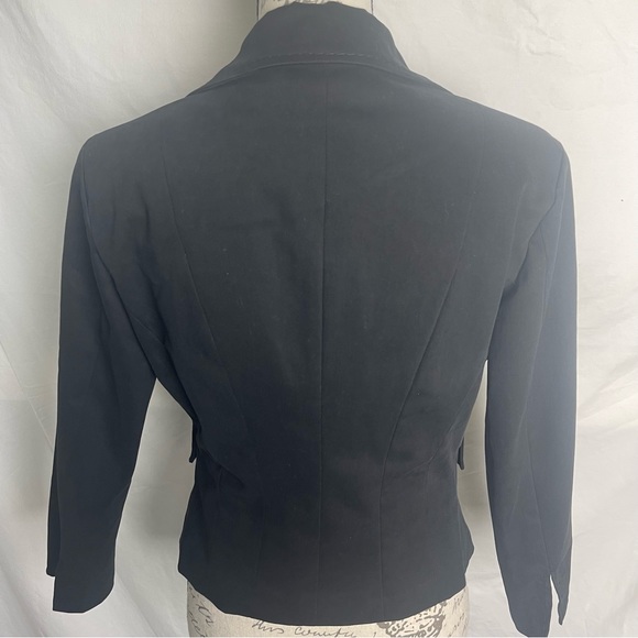 Celyn b. NEW Black Crop Jacket / Blazer Made in Italy Size 44 (Small) - Picture 4 of 12